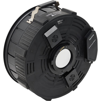 Aputure Motorized CF16 Fresnel Luz Fresnel 16 Pulgadas Ángulo 18-50° Kit Maleta Rodante