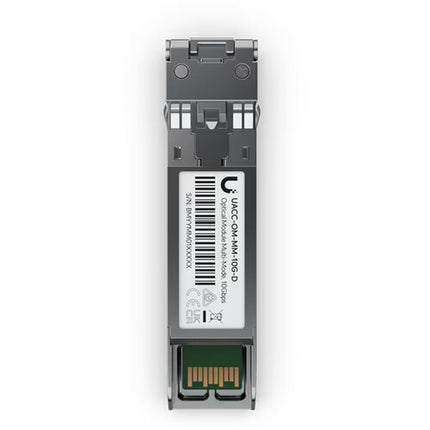 Ubiquiti UACC-OM-MM-10G-D módulo óptico fibra multimodo 10 Gb/s 850nm 300m