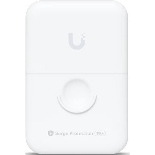 Ubiquiti Protector de Sobretensión Ethernet Exterior 20kA 2 Puertos RJ45 PoE++ 60W IPX5