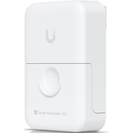 Ubiquiti Protector de Sobretensión Ethernet Exterior 20kA 2 Puertos RJ45 PoE++ 60W IPX5