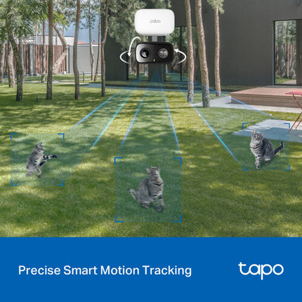 TP-Link Tapo C246D Cámara de Seguridad Exterior Dual Lente 2K Visión Nocturna 40ft 2-Pack