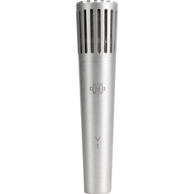 Soyuz Microphones V1 Micrófono Dinámico Cardioide Plata con Clip