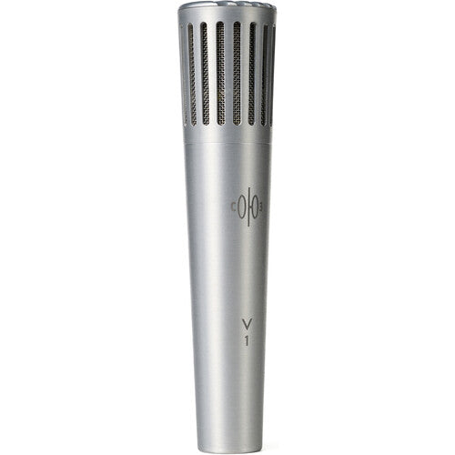 Soyuz Microphones V1 Micrófono Dinámico Cardioide Plata con Clip