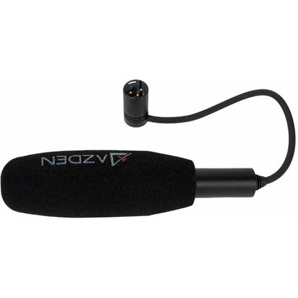 Azden SGM-250LX Micrófono Supercardioide Condensador Pistola 20 Hz-20 kHz Con Paraviento y Espaciador