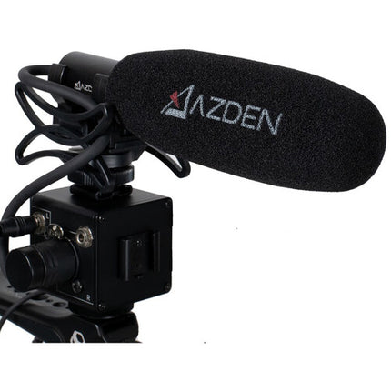 Azden SGM-250LX Micrófono Supercardioide Condensador Pistola 20 Hz-20 kHz Con Paraviento y Espaciador