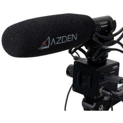 Azden SGM-250LX Micrófono Supercardioide Condensador Pistola 20 Hz-20 kHz Con Paraviento y Espaciador