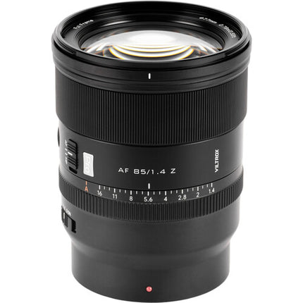 Viltrox AF 85mm f1.4 Pro Z Lente para Nikon Z Full Frame f1.4 a f16 2.6 pies distancia mínima de enfoque