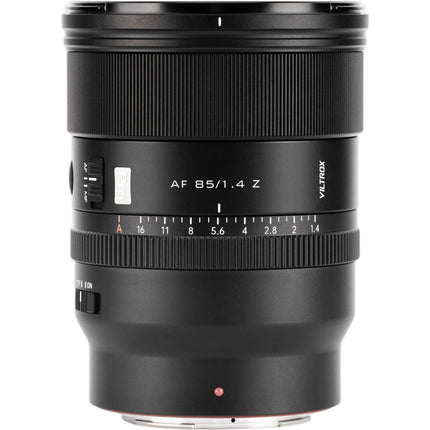 Viltrox AF 85mm f1.4 Pro Z Lente para Nikon Z Full Frame f1.4 a f16 2.6 pies distancia mínima de enfoque