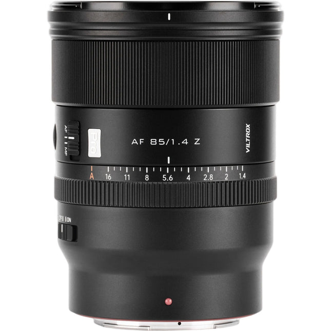 Viltrox AF 85mm f1.4 Pro Z Lente para Nikon Z Full Frame f1.4 a f16 2.6 pies distancia mínima de enfoque