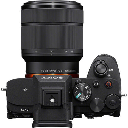 Sony a7 V Cámara sin Espejo 33MP 4K 60p con Lente 28-70mm f3.5-5.6 y Bolsa Básica