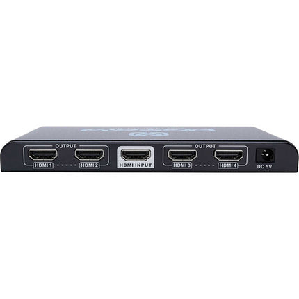 Ocean Matrix UHD 4K 1x4 Divisor HDMI 2.0 con soporte 4K60 y fuente 5V 2A
