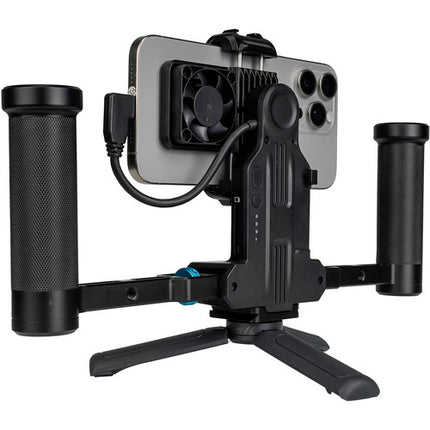 Feiyu Powered Smartphone Video Rig con Doble Puerto USB-C y Sistema de Enfriamiento