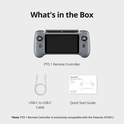 Potensic PTD 1 Control Remoto para Drones Pantalla 5.5" 1080p 32GB Integrada