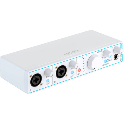 Arturia MiniFuse 2 OTG Interfaz de Audio 2x2 USB-C con 2 Entradas XLR y Línea