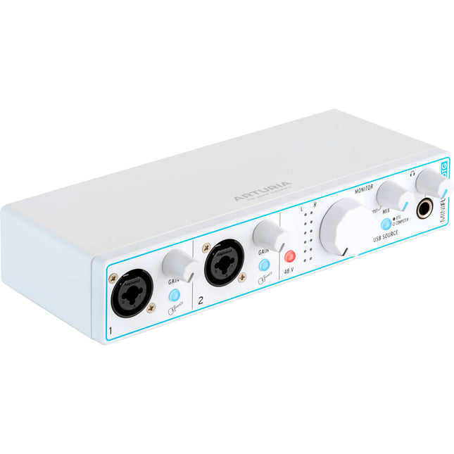 Arturia MiniFuse 2 OTG Interfaz de Audio 2x2 USB-C con 2 Entradas XLR y Línea