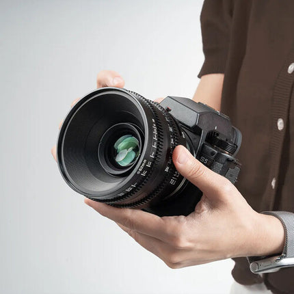 TTArtisan 85mm T2.1 Lente de Cine Dual-Bokeh Full Frame Canon RF 82mm