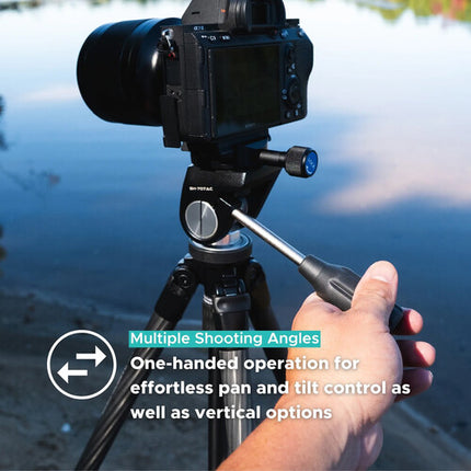 SLIK SH-707AC Cabezal Panorámico Multiacción Capacidad 4kg Rotación 360°