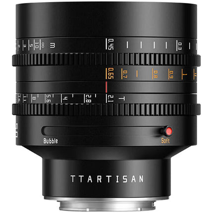 TTArtisan 50mm T2.1 Objetivo Cine Full Frame Dual-Bokeh 85mm diámetro
