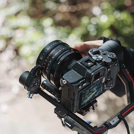TTArtisan 50mm T2.1 Objetivo Cine Full Frame Dual-Bokeh 85mm diámetro