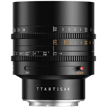 TTArtisan 85mm T2.1 Lente Cine Dual-Bokeh Full Frame Nikon Z 82mm