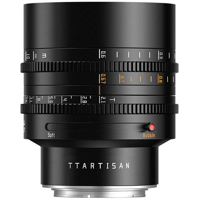 TTArtisan 85mm T2.1 Lente Cine Dual-Bokeh Full Frame Nikon Z 82mm