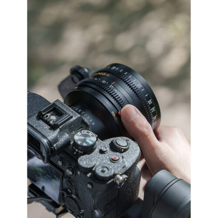 TTArtisan 85mm T2.1 Lente Cine Dual-Bokeh Full Frame Nikon Z 82mm