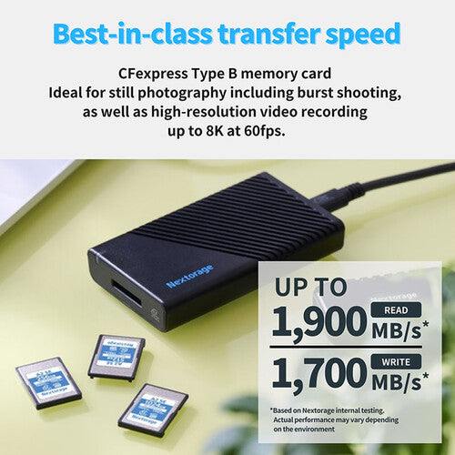 Nextorage NX-A2SE Tarjeta de Memoria CFexpress 4.0 Tipo A 1TB 1900MBs lectura 1700MBs escritura