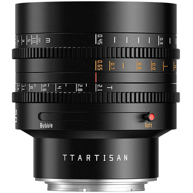 TTArtisan 50mm T2.1 Lente Cine Dual-Bokeh para Nikon Z Full Frame