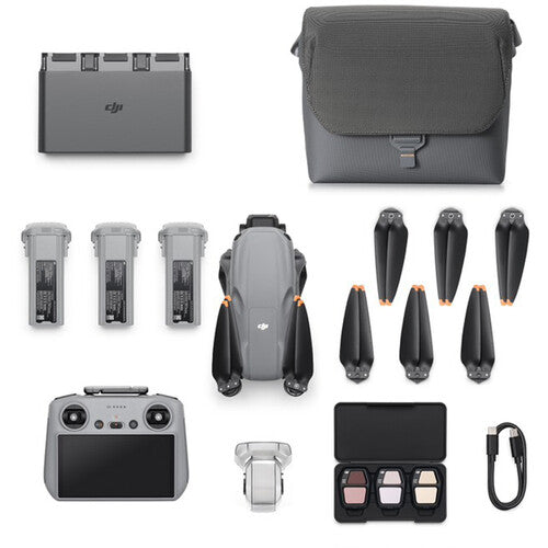 DJI Air 3S Dron con Sistema Dual de Cámara 24mm 70mm y Combo Fly More