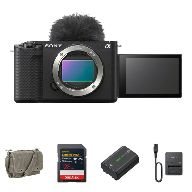 Sony ZV-E1 Cámara Mirrorless 12MP 4K120p Kit Essentials+ Negro