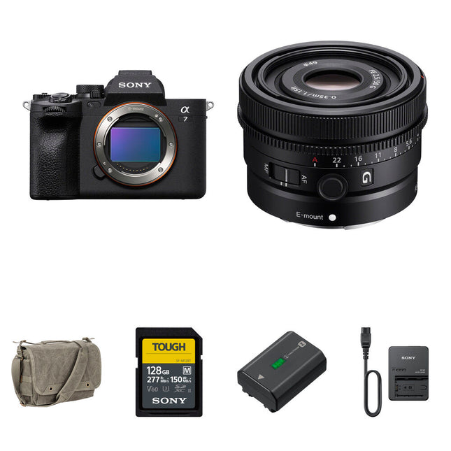 Sony a7 IV Cámara Sin Espejo 33MP 4K 60p Kit Completo Essentials+