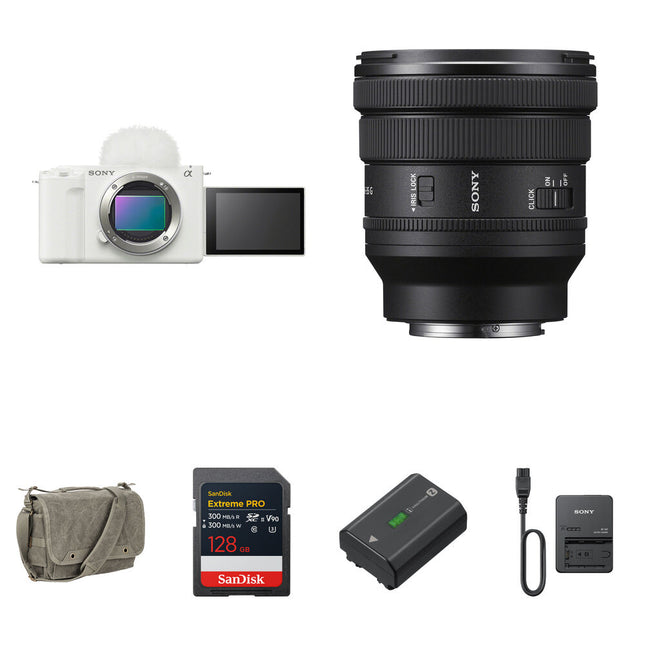 Sony ZV-E1 Cámara sin Espejo 12MP 4K 120p con Objetivo 16-35mm f4 Kit Essentials