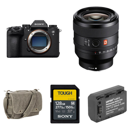 Sony a9 III Cámara Sin Espejo 24.6MP 120fps con Lente 50mm f/1.4 y Kit Básico