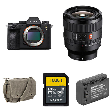 Sony a9 II Cámara sin Espejo 24.2MP 20 fps con Lente 50mm f1.4 y Kit Básico