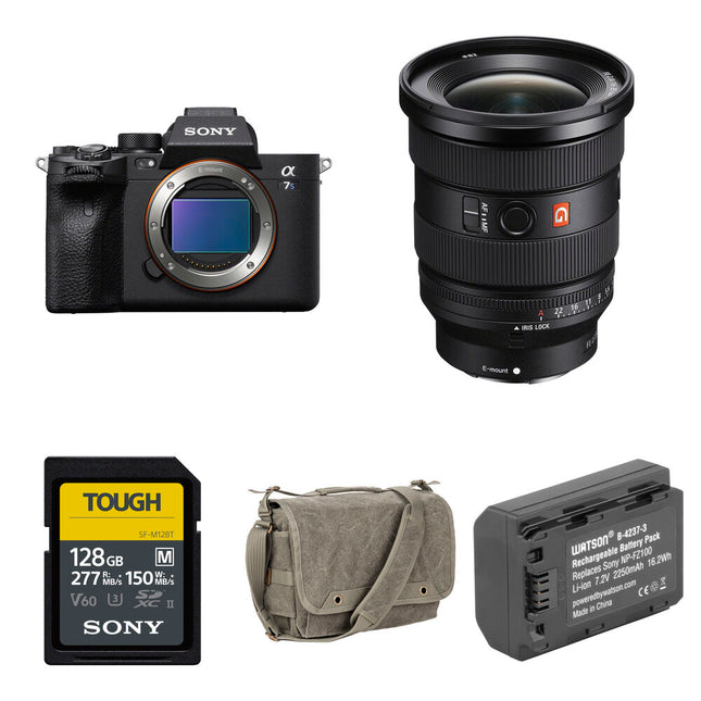 Sony a7S III Cámara Sin Espejo 12MP UHD 4K 120p 16-35mm f/2.8 GM II