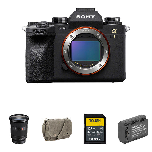 Sony a1 Cámara Sin Espejo 50MP con lente 24-70mm f/2.8 y kit básico