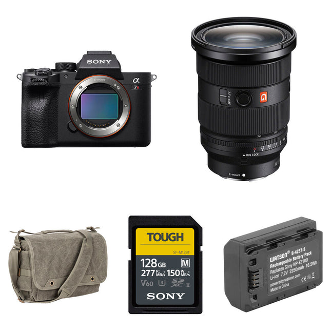 Sony a7R IVA Cámara Mirrorless con Sensor 61MP y Lente 24-70mm f2.8
