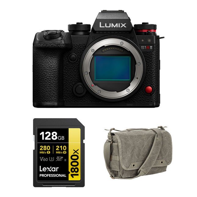 Panasonic LUMIX S1R II Cámara sin Espejo 44.3MP 8K 30p Básico