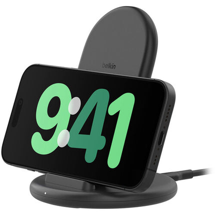 Belkin BoostCharge Soporte de Carga Inalámbrica 15W con Cable USB-C y Fuente 20W
