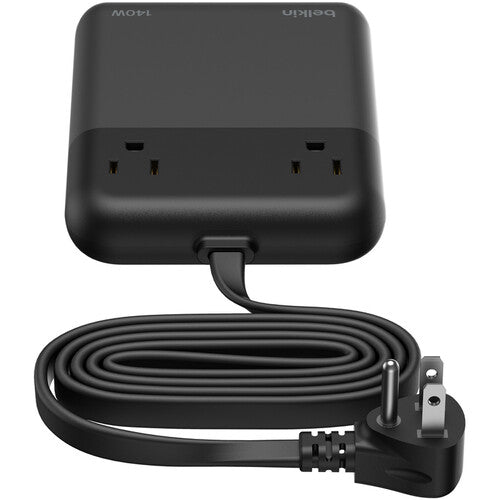 Belkin 2-Outlet Charging Station Estación de Carga 140W 3 USB-C 2 AC