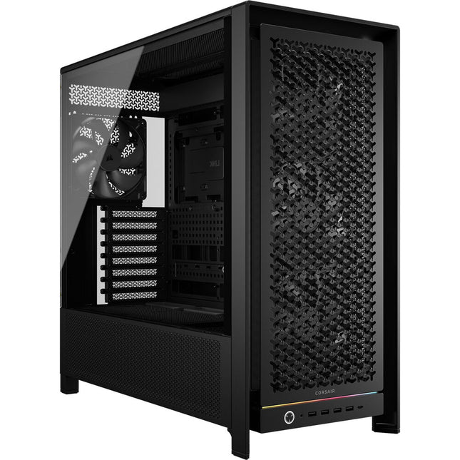 CORSAIR FRAME 5000D RS Torre Media ATX Negro con 4 Ventiladores PWM Corsair