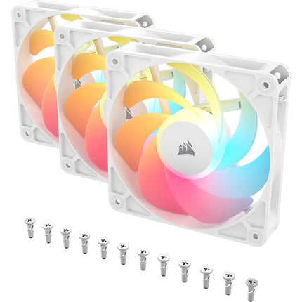 CORSAIR RS120-R ARGB Ventilador Reverso 120mm PWM 2100 rpm 3-Pack