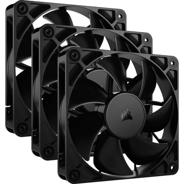 CORSAIR RS120 Ventilador PWM 120mm 2100 RPM 3 unidades negro