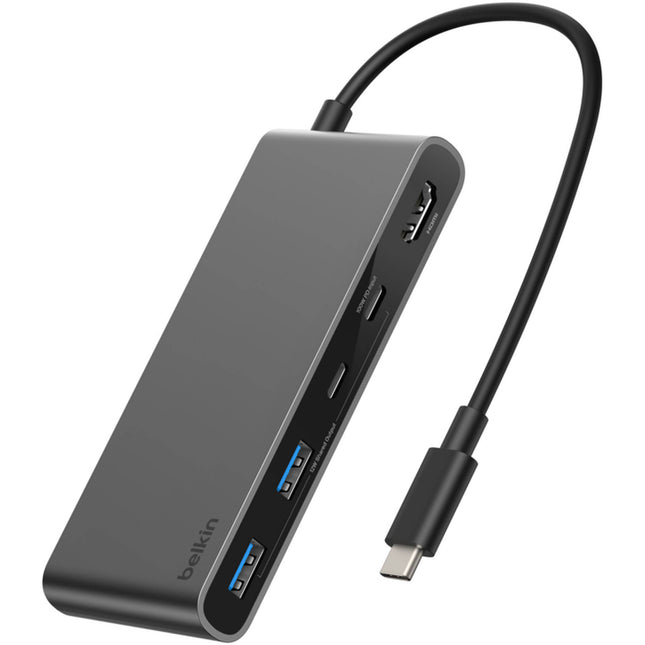 Belkin Connect Hub USB-C 7 Puertos Power Delivery 100W 4K 60Hz