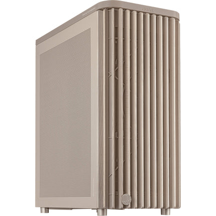 ASUS ProArt PA401 Wood Edition Caja Mid-Tower para ATX con Panel Mesh y Ventiladores Integrados
