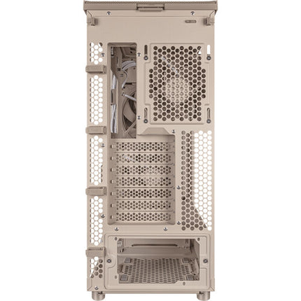 ASUS ProArt PA401 Wood Edition Caja Mid-Tower para ATX con Panel Mesh y Ventiladores Integrados