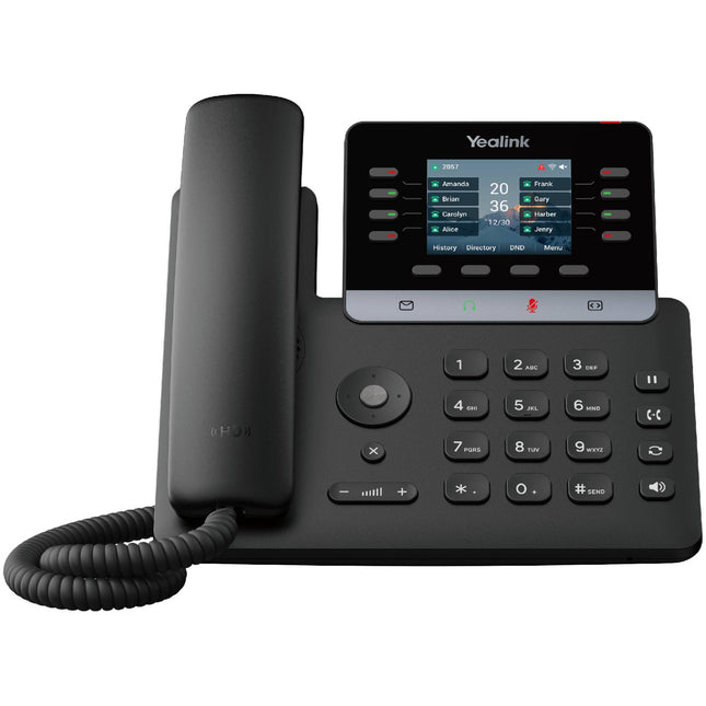 Yealink SIP-T73U teléfono IP de escritorio 2.8" pantalla y 12 cuentas SIP