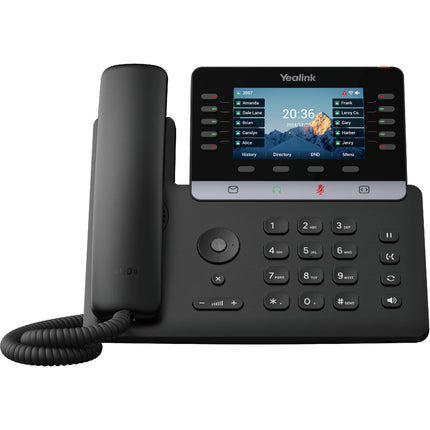 Yealink SIP-T74U Teléfono IP de Escritorio 16 Cuentas SIP Pantalla 4.3"