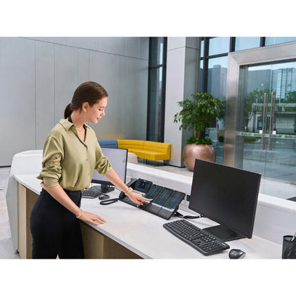 Yealink SIP-T85W Teléfono IP Inalámbrico 16 Cuentas Wi-Fi 6 Bluetooth 5.0 Pantalla 5.5"