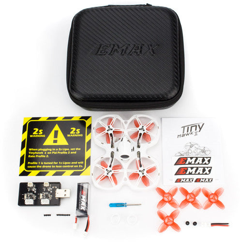 EMAX Tinyhawk II Drone Indoor FPV con Cámara 700TVL Motor 16000Kv